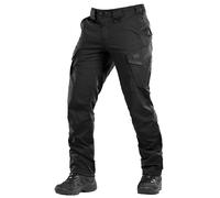 Aggressor Flex - Tactical Pants - Men Cotton with Cargo Pockets - black - 36W x 30L