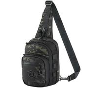 M-Tac Cross Bag Slim Elite Hex Shoulder Bag - MultiCam Black/Black