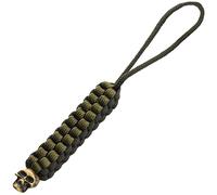 M-Tac Cuboid Skull Keychain - Black/Olive