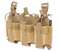 M-Tac Cuirass QRS Vest Front Panel with 3 magazine pouches - Coyote