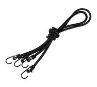 M-Tac Elastic Strap with Hooks 2 pcs. - Black