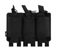 M-Tac Elite Laser Cut Flexible Pouch for 3 magazines - Black