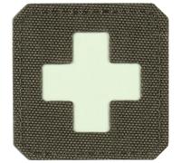 M-Tac Medic Cross Laser Cut fluorescent medical patch - Ranger Green/GID