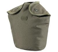 M-Tac MOLLE Canteen Pouch - Tactical Water Bottle Carrier, 600D PVC-Coated Polyester, Fits 40 oz Canteens, MOLLE Backpack/Vest Attachment (Olive)