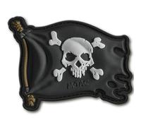 M-Tac Jolly Roger 3D PVC Patch - Black