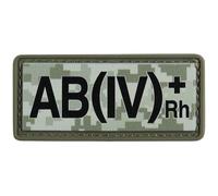 M-Tac Patch with blood type AB (IV) Rh+ PVC - MM14
