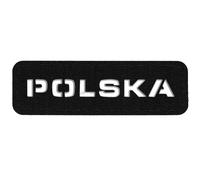 M-Tac Polska Laser Cut Openwork Patch - Black