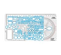 M-Tac Small Tactical Ruler NATO - Blue