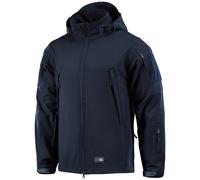 M-Tac Soft Shell Jacket Mens Windproof Outdoor Hiking Urban Coat Navy Blue