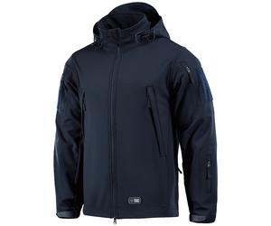 M-Tac Soft Shell Jacket Mens Windproof Outdoor Hiking Urban Coat Navy Blue