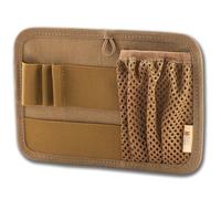 M-Tac Tactical Bag Insert Modular Organizer Utility Admin Pouch Hook Fasteners - Key Holder (Coyote Brown)