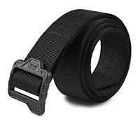 M-Tac Tactical Belt Double Duty Nylon Military Gun Carry Plastic Buckle - Black - X-Large