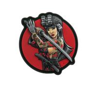 M-Tac Tactical Girl No.3 Vodogray 3D PVC patch - Black