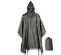 M-Tac Tactical Rain Poncho - Army Military Poncho Shelter - Waterproof Ripstop Camping Hiking Outdoor Hunting Rain Ponchos