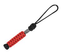 M-Tac Temblak Loopy Snake Scandinavian Silver Pendant - Black/Red