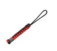 M-Tac Viper Cylindre Stainless Steel Pendant - Black/Red