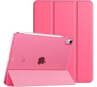 M TECH Smart Book Cover for iPad 10th Generation 10.9 Inch 2022, Slim Fit Case, Flip Folio Stand Case Cover, iPad Air 10, A2696, A2757, A2777 Auto Wake/Sleep (Pink)