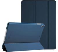 M TECH Smart Pu Leather Flip Folio Stand Case for Apple iPad Air/Air 2 9.7 1st 2nd Gen 2013 2014 & iPad 9.7-Inch 6th / 5th Generation 2018 2017, Smart Book Cover (Blue)