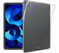 M TECH TPU Gel Case for Apple iPad Air 5th Generation 2022, iPad Air 4th Generation Case 2020, Transparent Slim-Fit Silicone Back Cover, iPad Air 4 & Air 5 10.9 Inch, Lightweight Clear Back Case 10.9"