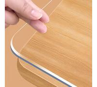m Thick PVC C Table Cover Protector Odorless & High Temperature Resistant Waterproof Oilproof Table Pad for Kitchen & Dining Table Office130x160cm (51x63in)