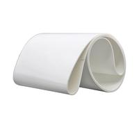 m Thick PVC Conveyor Belt 100500cm WearResistant Ope Flat Sheet for Industrial Drive Drum & Product Line Replacement Belt (White 50x210cm)