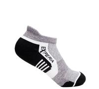 (M) Thorlo Experia Green No-Show Liner Running Socks, Black
