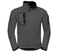 (M, Titanium) Russell Mens Sports Soft Shell Jacket