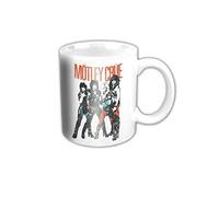 M?Tley Cr?E - Motley Crue World Tour Vintage White Coffee Mug Boxed Official Gift