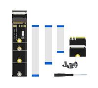 M To A+E Adapter With FPC Flexible Cable For NVMe 2230 2242 2260 2280 Solid Disks And Cards