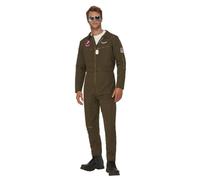 (M) Top Gun Men's Aviator Costume - Medium & Large