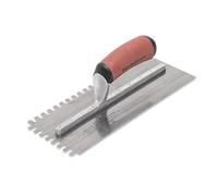 Marshalltown Trowel M5779SSDXH - 10mm Stainless Steel Square Notched, Durasoft® Handle