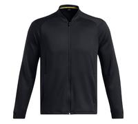 (M, Triple Black) Under Armour Mens Curry Moisture Wicking Raglan Travel Jacket
