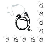 M TYPE 2 Pin Earpiece for CP200 M1 R2 BC130 DTR650 DLR1020 2Way Radio,10PCS