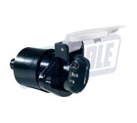 M.U.R.E 7 Pin Plastic Towing Socket W/Lid & Boot 24S Iso3731 24V MU1265B