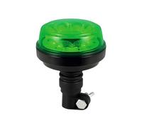 M.U.R.E LED Low Profile Flexi Pole Beacon - Green 12/24V ECE R10 4 Flash Patterns IP67 LED GLOBAL LG675