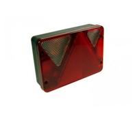 M.U.R.E Rear Left Hand Horizontal 5 Function Trailer Light Lamp Stop Tail Indicator Reverse Reflector - MU8943BL