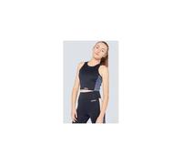 (M (UK12-14)) adidas Womens Enhanced Motion Bra Top Blue EH6474
