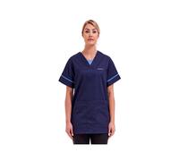 (M) Unisex Navy Blue Poly Cotton Smart Scrub Tunic