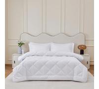 M-V-O Luxurious Wool Blend Duvet/Quilt, Super-Soft Thick & Warm Hotel Quality Quilt, 100% Wool Filling 300 & 500 GSM Duvets (300 GSM, King)