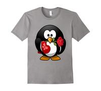 (M) Valentine's Day Penguin T Shirt, Love Relationships Couples-Father's Day