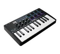 M-VAVE 25 Key USB MIDI Keyboard Controller With 8 Backlit Drum Pads,Piano Keyboard Wireless Semi Weighted Professional Dynamic Keybed 8 Knobs,Software Included