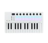 M-VAVE 25 Keys MIDI Keyboard Controller Wireless, USB, 16 MPC Drum Pads, 8 Knobs, Dynamic Keybed, Music Production Software Included, Sequencer