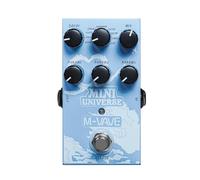 M-VAVE Reverb Guitar Pedal Digital Effect Reverb 9 Modes Room, Hall, Shimmer, Lofi, Spring, Bloom, Swell, Plate, Cloud Selection for Guitar Bass Reverberation Effect MINI-UNIVERSE