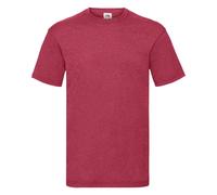 (M, Vintage Heather Red) Fruit Of The Loom Mens Valueweight Short Sleeve T-Shirt