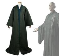 (M) Voldemort Robe Cosplay Costume Set Adult Halloween Costume Hoodie Cape