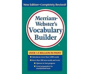 M-W Vocabulary Builder 2nd Edition by Merriam-Webster (English) Paperback Book