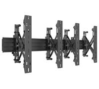 M Wallmount Pro Push In Pop Out Twin TV Mount 32" to 55" Portrait 7350073735020