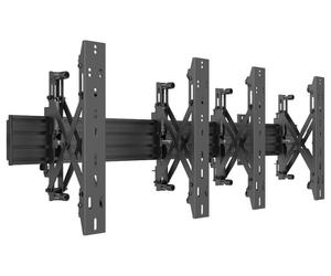 M Wallmount Pro Push In Pop Out Twin TV Mount 32" to 55" Portrait 7350073735020