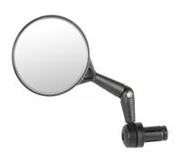 M-Wave - Adjustable Rear-View Mirror - Bike rear-view mirror size Ø 76 mm, black