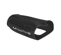 M-Wave Adult Toe Shield silicone overshoe, black, S-XL